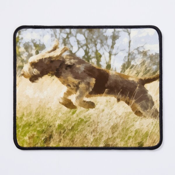 Item preview, Leaping Spinone by heidiannemorris © designed and sold by FOLK ART FUSION by heidiannemorris.