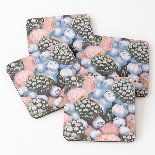 Item preview, Berry Fruit Medley Painting/ Colorful Fruit Pattern  designed and sold by Designs By YL.