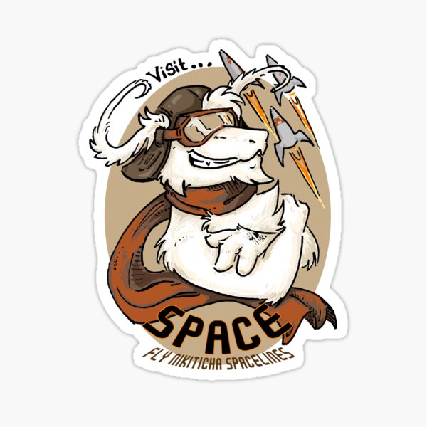 visit SPACE Sticker