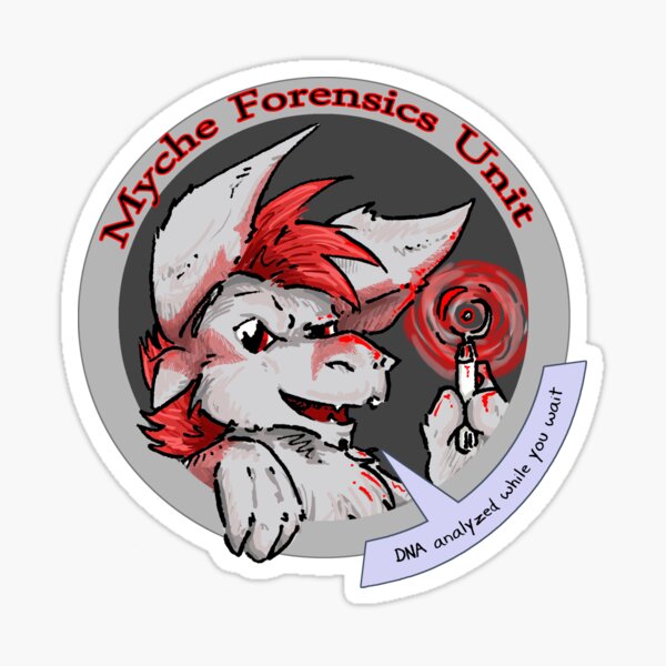 myche forensics unit Sticker