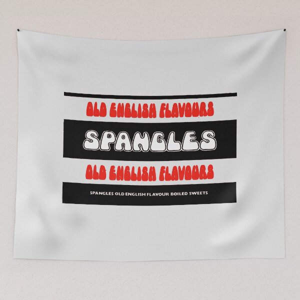 Item preview, SPANGLES - OLD ENGLISH FLAVOURS - WRAPPER designed and sold by ThrowbackAds.