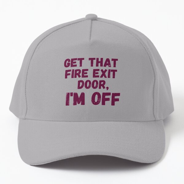 Gemma Collins Coffee Mug, 'Get that Fire Exit Door, I'm Off' GC Slogan, I’m Claustrophobic Darren TOWIE Diva Big Brother Themed Gift for Her Baseball Cap
