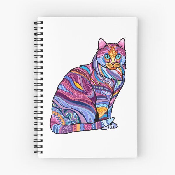 Item preview, Ornate Cat Mandala Funny designed and sold by Abdelal.