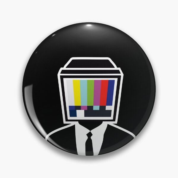 Item preview, TV Head Man (dark version) designed and sold by Dracos-Graphics.