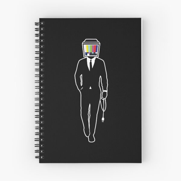 Item preview, TV Head Man (dark version) designed and sold by Dracos-Graphics.