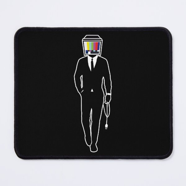 Item preview, TV Head Man (dark version) designed and sold by Dracos-Graphics.