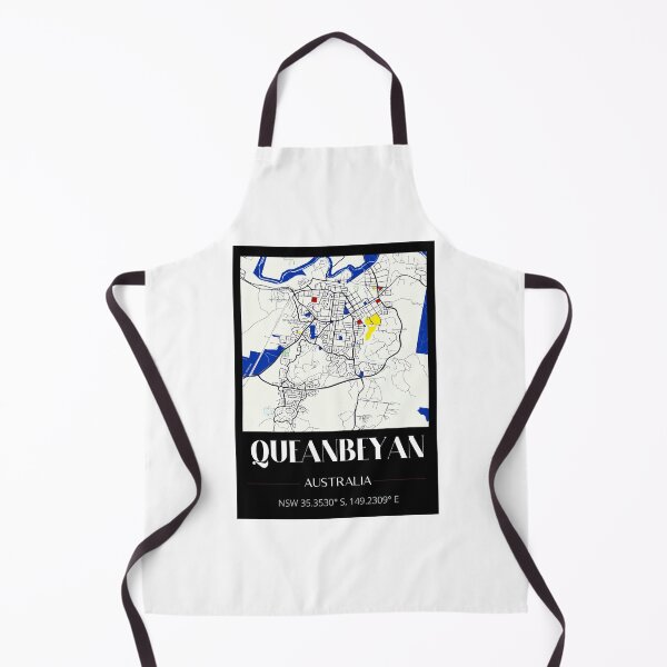 Item preview, Queanbeyan coordinates designed and sold by CrankyCactus.