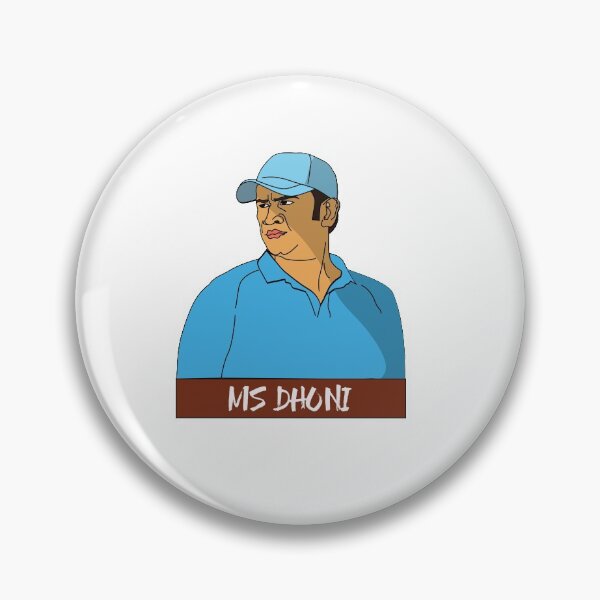 Item preview, MS Dhoni Indian cricketer t-shirt  | Indian cricketer  designed and sold by KARTICK DUTTA.