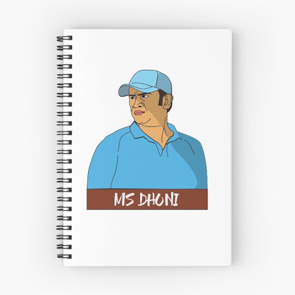 Item preview, MS Dhoni Indian cricketer t-shirt  | Indian cricketer  designed and sold by KARTICK DUTTA.