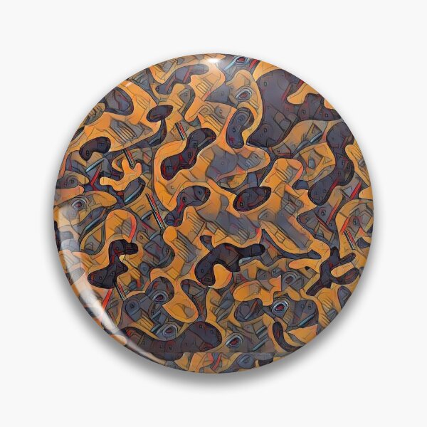 Item preview, Citrus Orange Camo designed and sold by Kawaii85.