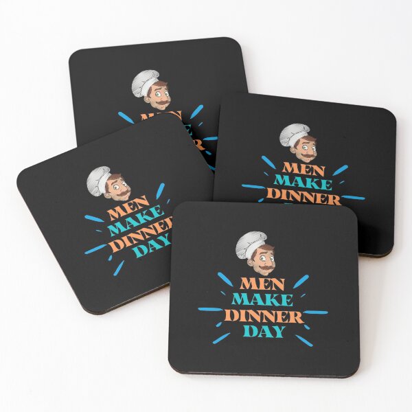 Item preview, National Men Make Dinner Day - Funny designed and sold by changemylife.