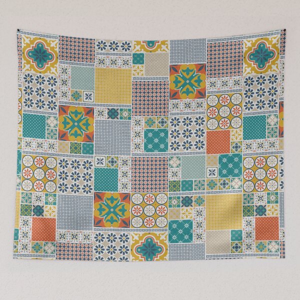 Item preview, Alhambra Tiles Multicolour designed and sold by Delinda Graphic Studio.