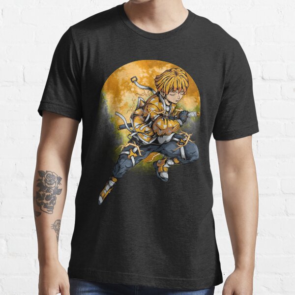 Demon slayer kimetsu no yaiba zenitsu Essential T-Shirt