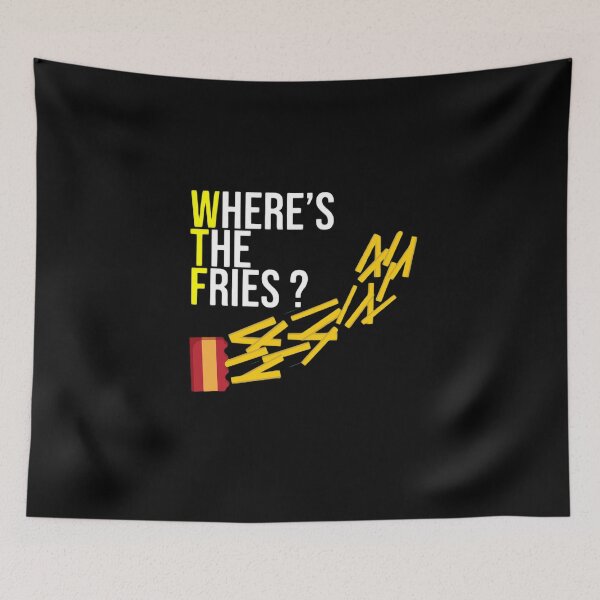 Item preview, Where's the Fries  designed and sold by Amirhal.