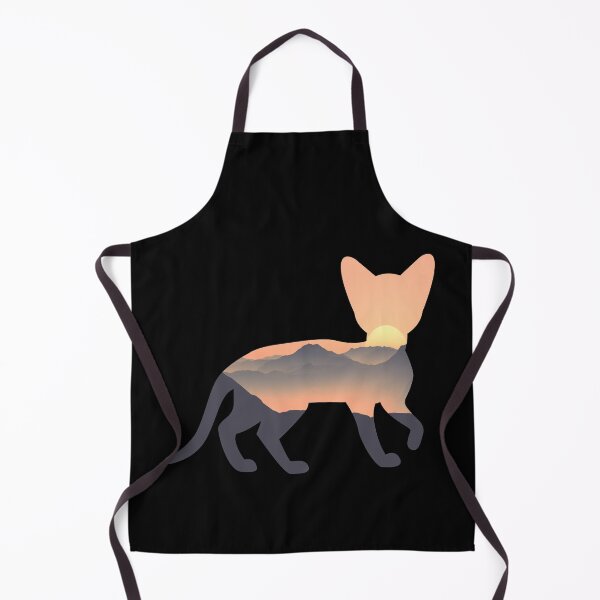 Item preview, Abyssinian cat Silhouette Sun Mountain Gift designed and sold by alaechamlal.