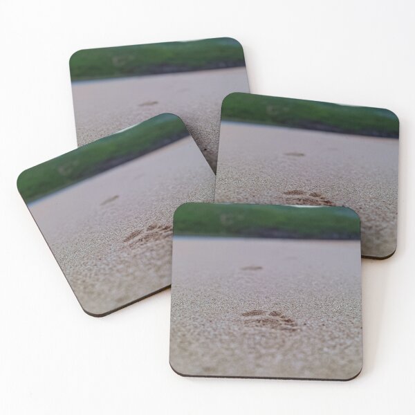 Item preview, Footprint in the sand at a beach designed and sold by hendrikspix.
