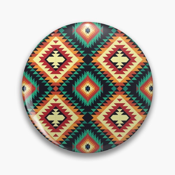 Item preview, Patrón geométrico étnico navideño designed and sold by GeomePattern.