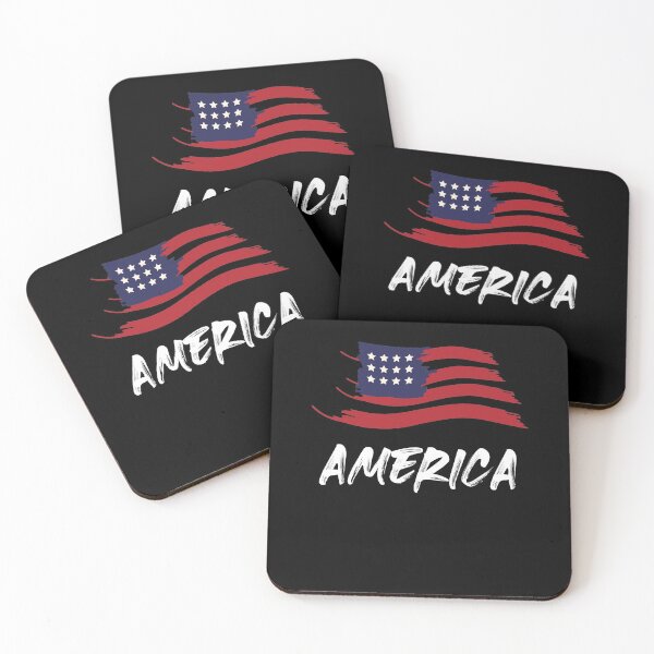 Item preview, America First USA Country Pride Saying designed and sold by Marco Damm.