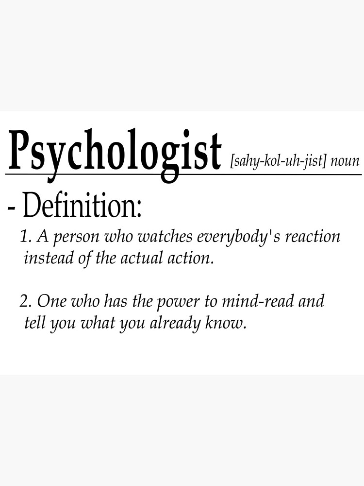 Psychology Definition | Art Board Print