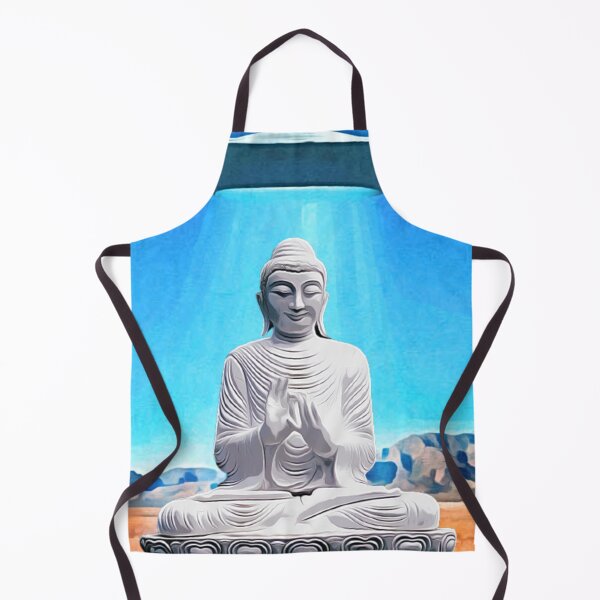 Item preview, Buddah ufo statue design designed and sold by TrippyEarth.
