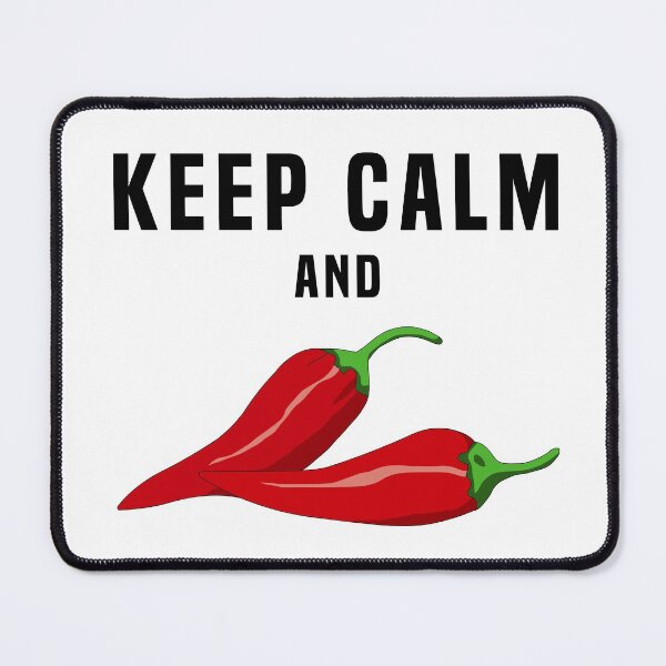 Item preview, Keep Calm and Hot Pepper designed and sold by fourretout.