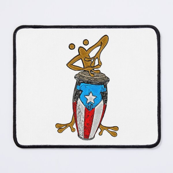 Item preview, Conga Coquí Taíno Puerto Rican Flag Conga designed and sold by SoLunAgua ..