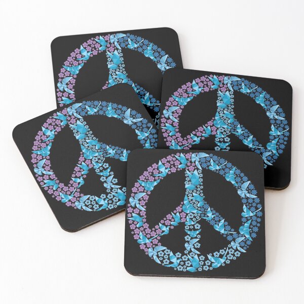 Item preview, Floral Peace Sign, Floral Peace Symbol designed and sold by TH3--DESIGNER.