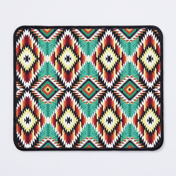 Item preview, colorful ethnic geometric pattern designed and sold by GeomePattern.