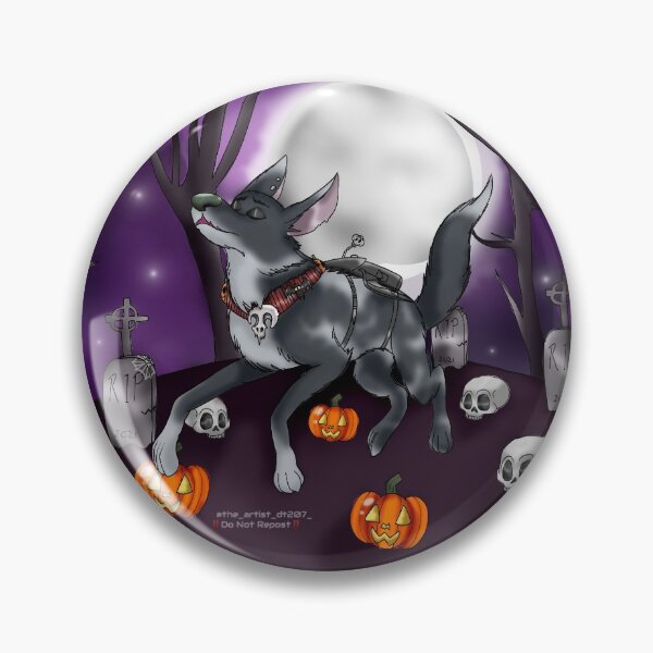 Item preview, Halloween wolf full art designed and sold by TheArtistDT207.