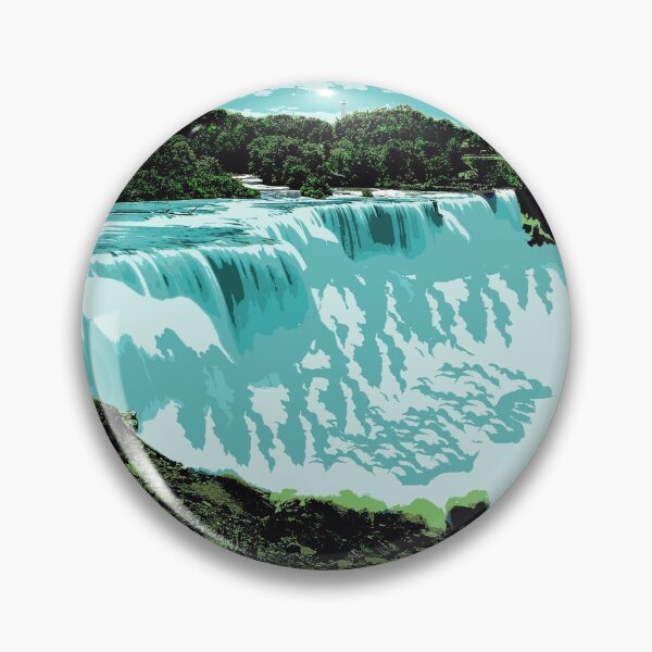 Artikelvorschau, Niagarafälle Vintage Poster entworfen und verkauft von Nature-mark.