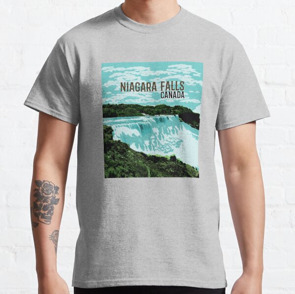 Pop Culture Vintage Niagara Falls Canada Souvenir Tee Shirt 80s Size Small Made in Canada