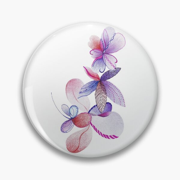 Item preview, Imaginary Purple Flowers designed and sold by BiancaPrintShop.