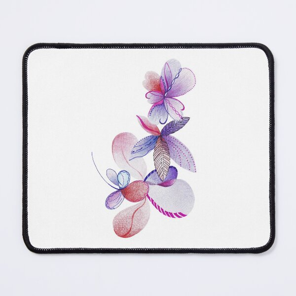 Item preview, Imaginary Purple Flowers designed and sold by BiancaPrintShop.