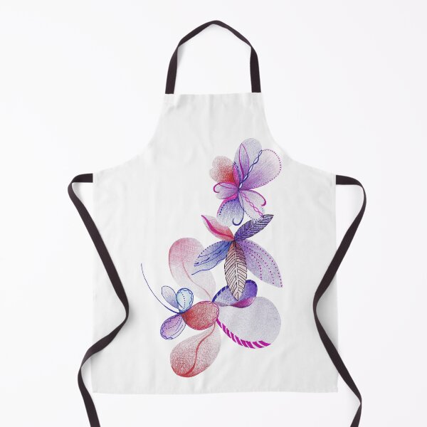 Item preview, Imaginary Purple Flowers designed and sold by BiancaPrintShop.