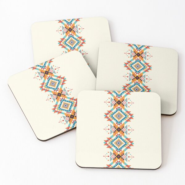 Item preview, colorful ethnic geometric pattern designed and sold by GeomePattern.