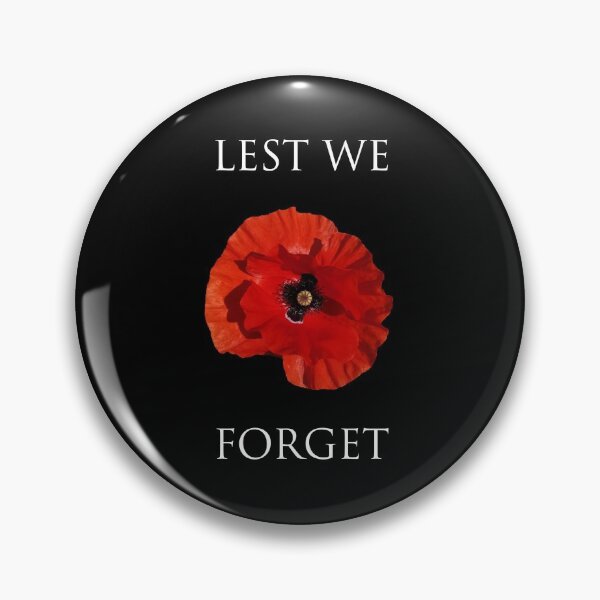 Item preview, Lest We Forget, Remembrance Poppy.  designed and sold by Bumpulous.