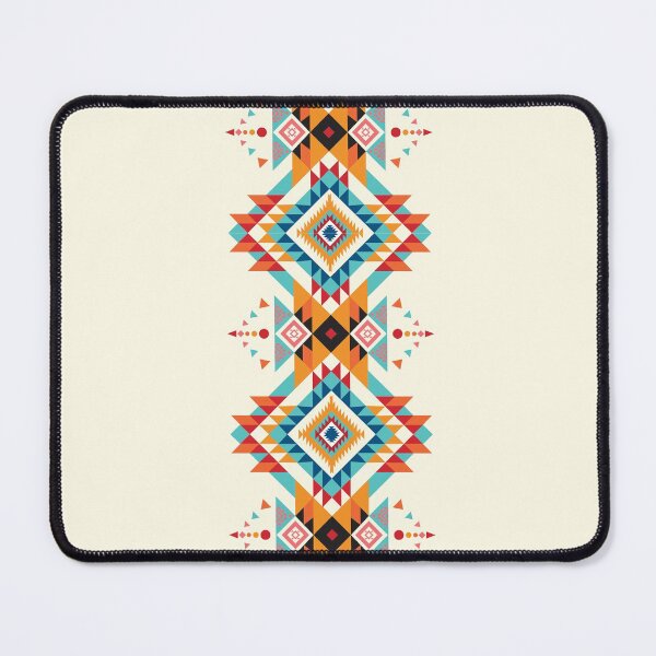Item preview, colorful ethnic geometric pattern designed and sold by GeomePattern.