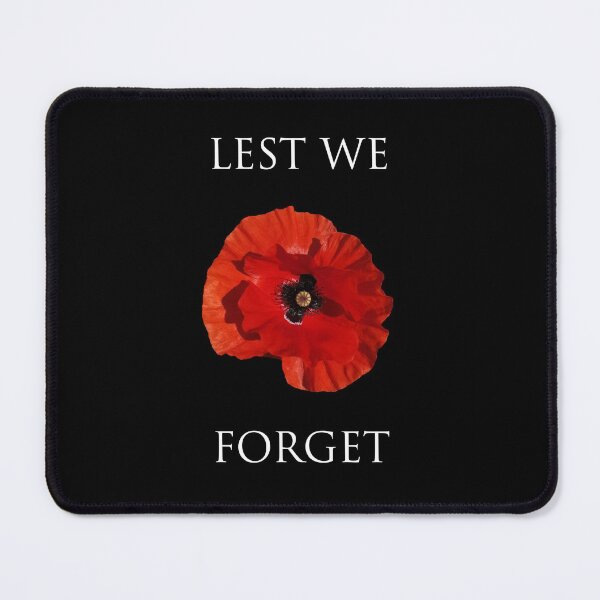 Item preview, Lest We Forget, Remembrance Poppy.  designed and sold by Bumpulous.