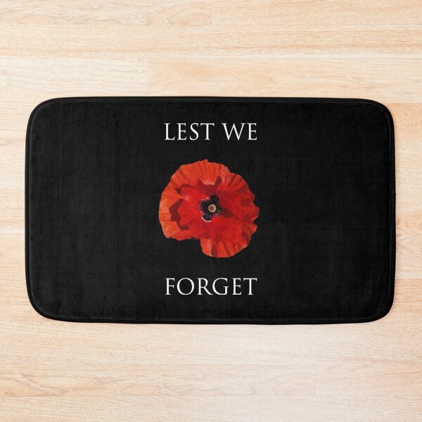 Item preview, Lest We Forget, Remembrance Poppy.  designed and sold by Bumpulous.