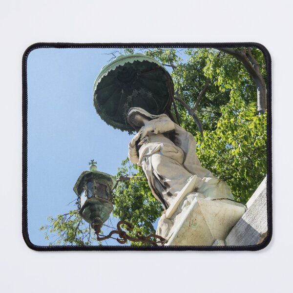 Item preview, Watching Over You - A Holy Woman Statue Overhead designed and sold by Georgia Mizuleva.