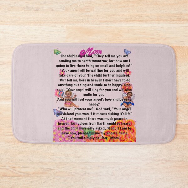 Item preview, The best Mother’s Day gifts, You will simply call her mom Beautiful poem about motherhood with angels designed and sold by Artonmytee.