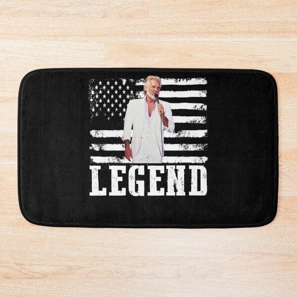Item preview, Distressed American Flag Name Music Kenny Rogers Legend designed and sold by Destinee Frankie.