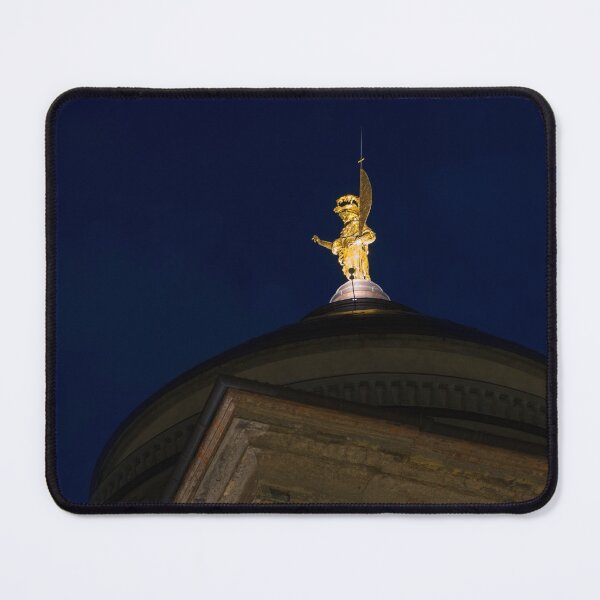 Item preview, Saint Alexander of Bergamo Gold Statue Crowning the Dome of the Cathedral designed and sold by Georgia Mizuleva.
