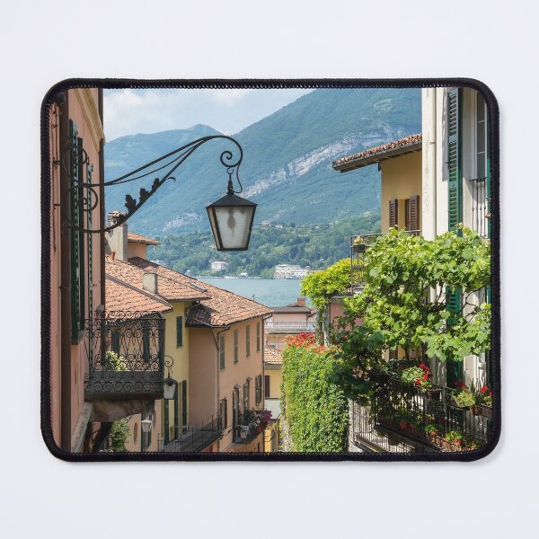 Item preview, Bellagio the Pearl of Lake Como - Looking Down the Charming Salita Serbelloni designed and sold by Georgia Mizuleva.