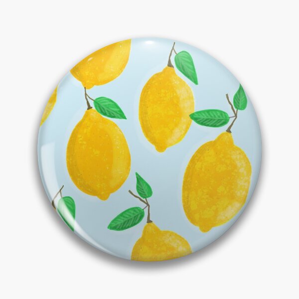 Item preview, Illustrated lemons pattern designed and sold by PaperPaper.