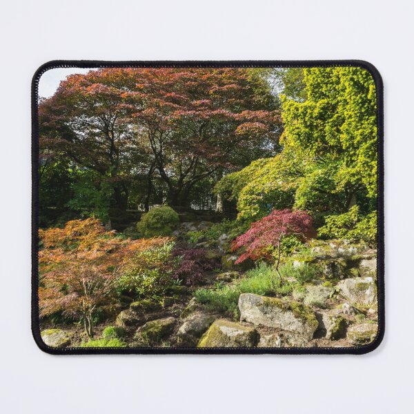 Item preview, Multicolored Hillside - Foliage Melange in Reds and Greens designed and sold by Georgia Mizuleva.