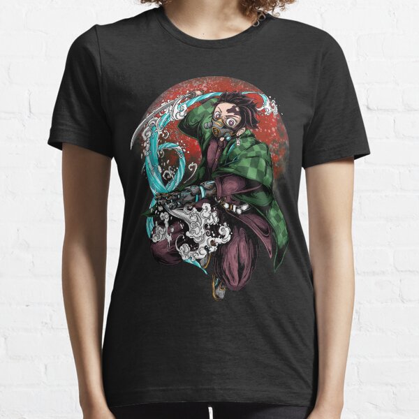 Tanjiro kamado demon slayer kimetsu no yaiba Essential T-Shirt
