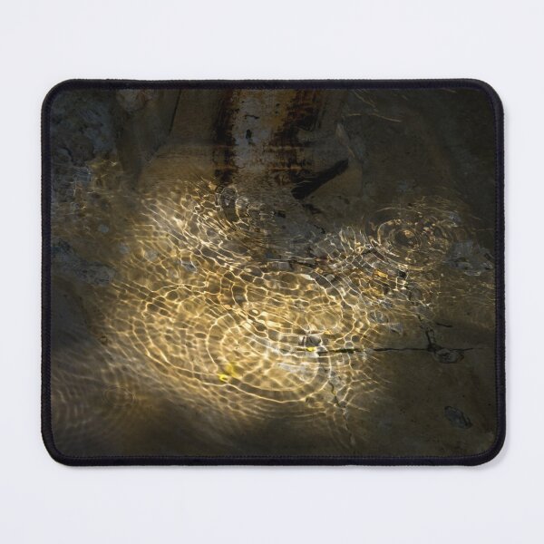 Item preview, Golden Ray of Sunshine - Illuminated Fountain Ripples designed and sold by Georgia Mizuleva.