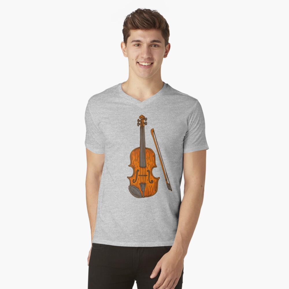 Item preview, V-Neck T-Shirt designed and sold by deepfuze.