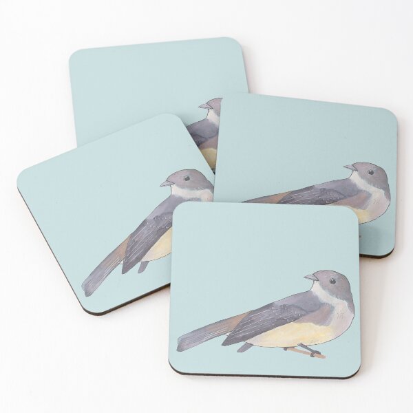 Item preview, Eastern Phoebe watercolor bird species wildlife art designed and sold by TheWaterBirds.